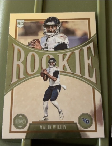 2022 Panini Legacy #202 Malik Willis — front