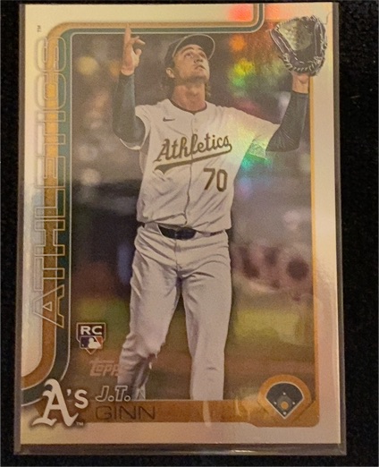 2025 Topps Series 2 #465 J.T. Ginn — front