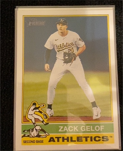 2025 Topps Heritage #170 Zack Gelof — front