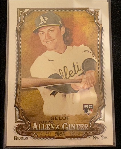 2024 Topps Allen & Ginter #82 Zack Gelof — front