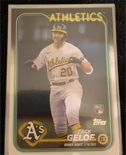 2024 Topps Update #US131 Zack Gelof — front