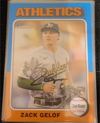 2024 Topps Heritage #346 Zack Gelof — front