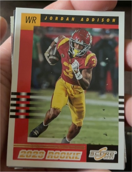 2023 Panini Score #7 Jordan Addison — front