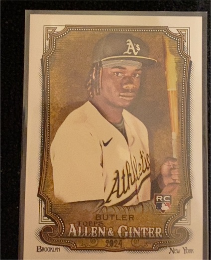 2024 Topps Allen & Ginter #57 Lawrence Butler — front