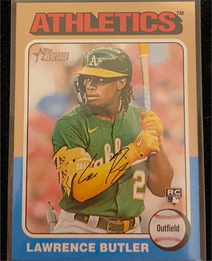 2024 Topps Heritage #148 Lawrence Butler — front