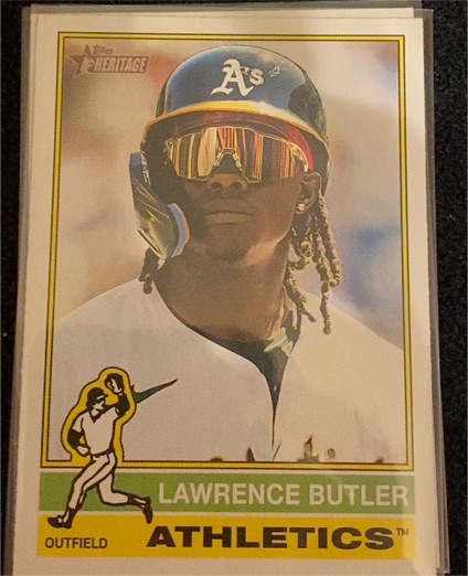 2025 Topps Heritage #36 Lawrence Butler — front