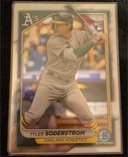 2024 Bowman Chrome #16 Tyler Soderstrom — front