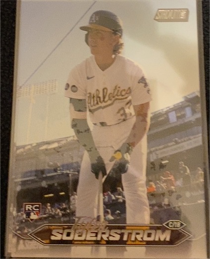 2024 Topps Stadium Club #215 Tyler Soderstrom — front