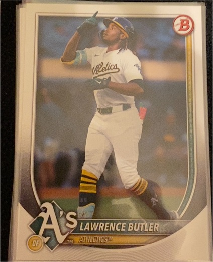 2025 Bowman #14 Lawrence Butler — front