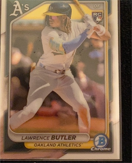 2024 Bowman Chrome #59 Lawrence Butler — front