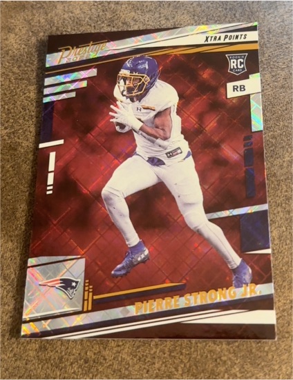2022 Panini Prestige Xtra Points #384 Pierre Strong Jr. — front