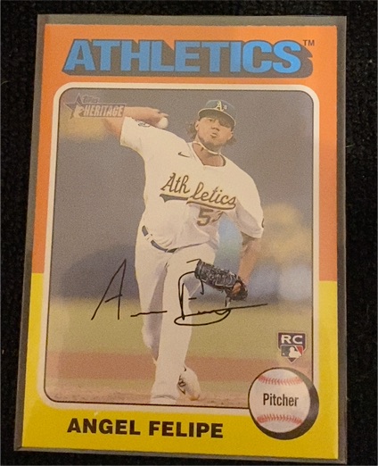 2024 Topps Heritage #147 Angel Felipe — front