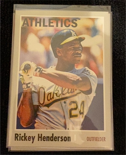 2024 Topps Archives #113 Rickey Henderson — front