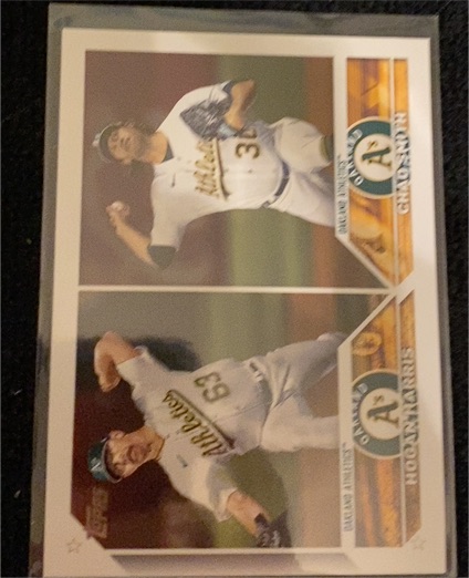 2023 Topps Update #US49 Hogan Harris / Chad Smith — front