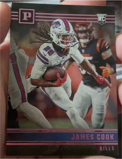 2022 Panini Chronicles #PA-12 James Cook — front