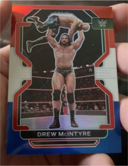 2022 Panini Prizm WWE #155 Drew McIntyre — front
