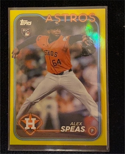 2024 Topps Update #US222 Alex Speas — front
