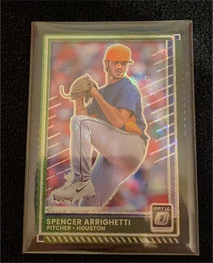2025 Donruss Optic #47 Spencer Arrighetti — front