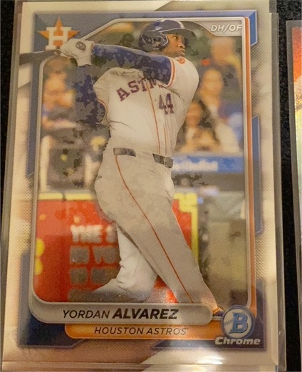2024 Bowman Chrome #48 Yordan Alvarez — front