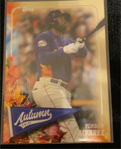 2024 Topps Update Series #AT-46 Yordan Alvarez — front