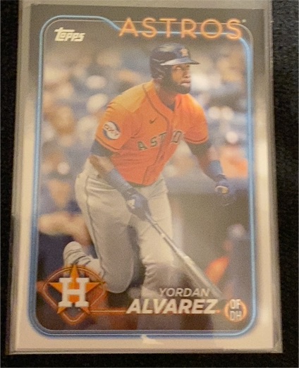 2024 Topps #273 Yordan Alvarez — front