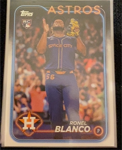 2024 Topps Update #US319 Ronel Blanco — front