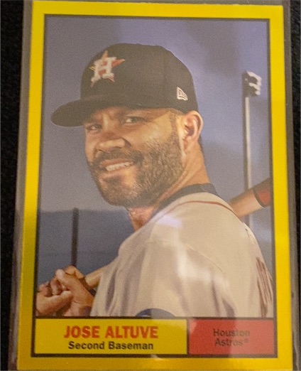 2024 Topps Archives Retro 1961 #59 Jose Altuve — front