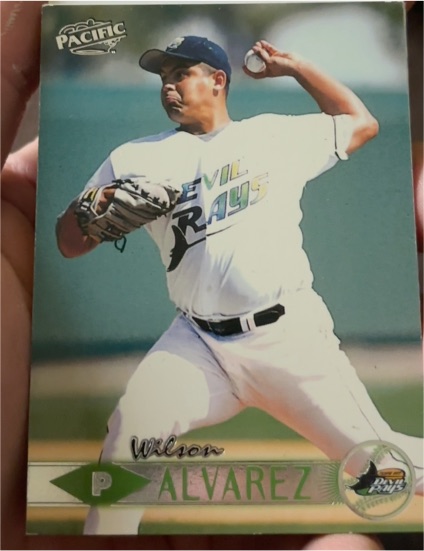 1999 Pacific #406 Wilson Alvarez — front