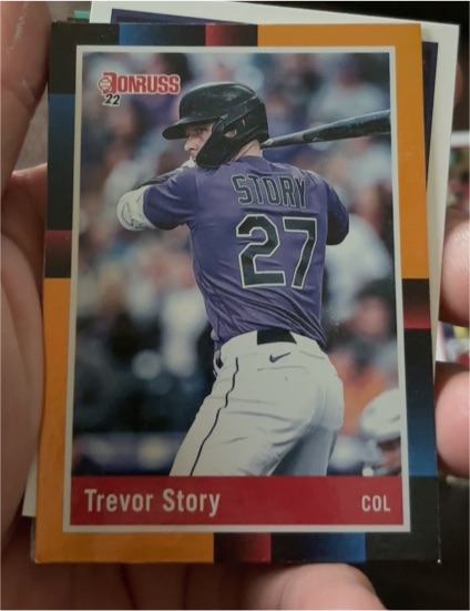2022 Donruss 1988 Retro #261 Trevor Story — front