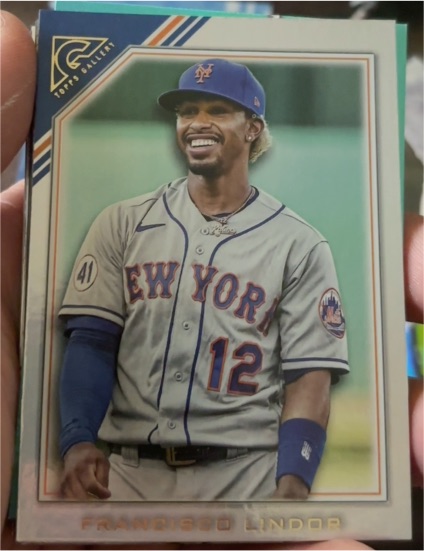 2022 Topps Gallery #177 Francisco Lindor — front