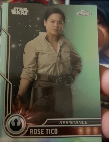 2023 Topps Chrome Star Wars #76 Rose Tico — front