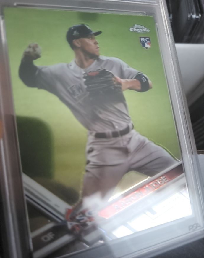 2017 Topps Chrome #HMT40 Aaron Judge — front