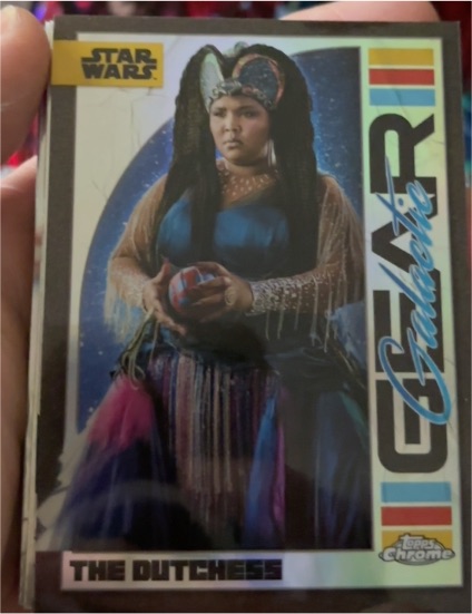 2024 Topps Chrome Star Wars Galactic Gear #GG-10 The Dutchess — front