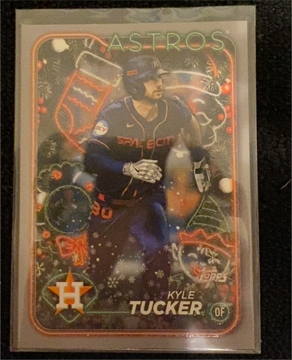 2024 Topps Holiday #H126 Kyle Tucker — front