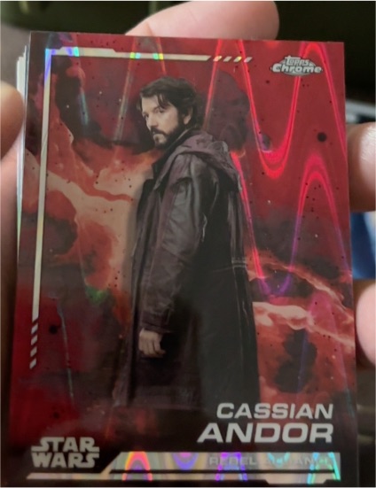 2024 Topps Chrome Star Wars #7 Cassian Andor — front