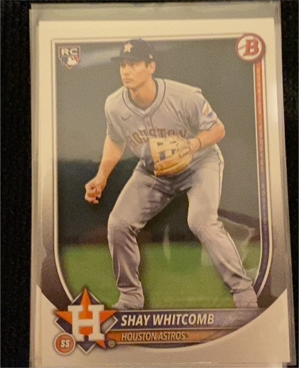 2025 Bowman #47 Shay Whitcomb — front