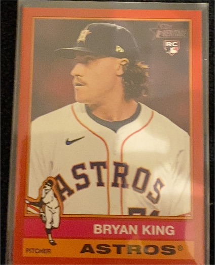 2025 Topps Heritage #208 Bryan King — front