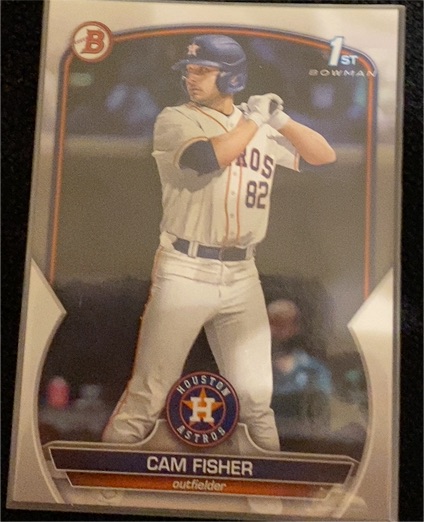 2023 Bowman Draft Chrome #BDC-35 Cam Fisher — front