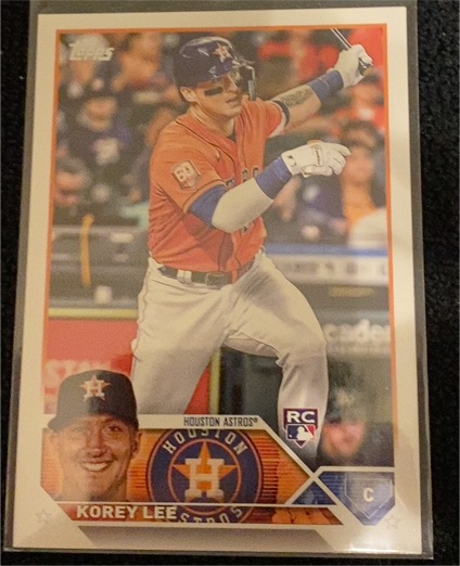 2023 Topps Series 1 #90 Korey Lee — front