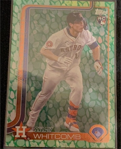 2025 Topps Series 1 #203 Shay Whitcomb — front