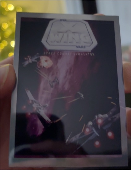 2022 Topps Chrome Star Wars Galaxy Gameplay #GG-7 X-Wing — front