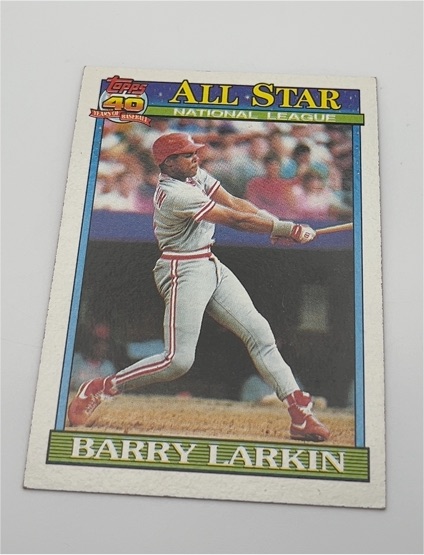 1991 Topps #400 Barry Larkin All-Star — front