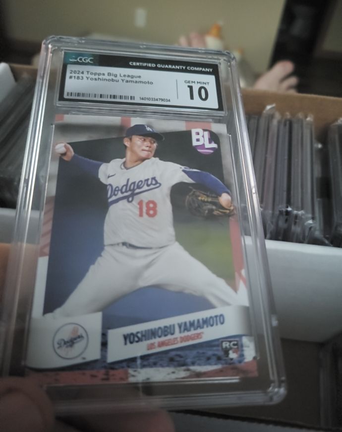 2024 Topps Big League #183 Yoshinobu Yamamoto — front