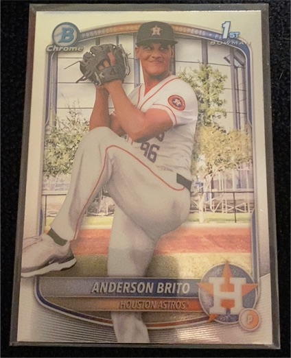 2025 Bowman Chrome Prospects #BCP-98 Anderson Brito — front