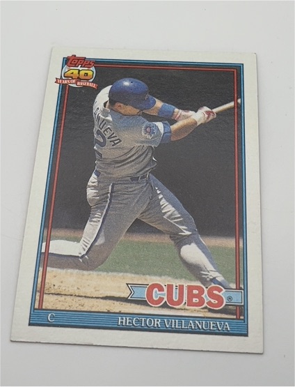 1991 Topps #362 Hector Villanueva — front