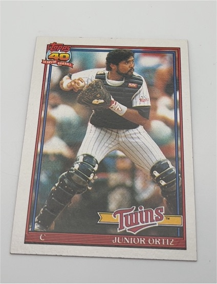 1991 Topps #72 Junior Ortiz — front