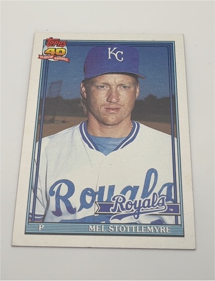 1991 Topps #58 Mel Stottlemyre — front