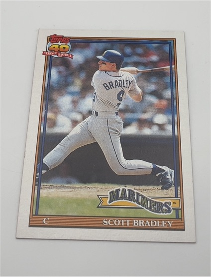 1991 Topps #38 Scott Bradley — front