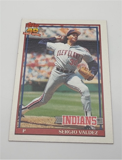 1991 Topps #98 Sergio Valdez — front