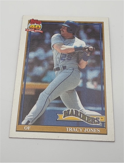 1991 Topps #87 Tracy Jones — front